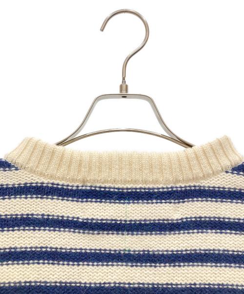 dahl'ia（ダリア）dahl'ia (ダリア) チロリアンセーター ホワイト×ブルー サイズ:SIZE Freeの古着・服飾アイテム