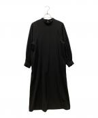 JOURNAL STANDARDジャーナルスタンダード）の古着「ダブルクロスロングワンピース」｜ブラック