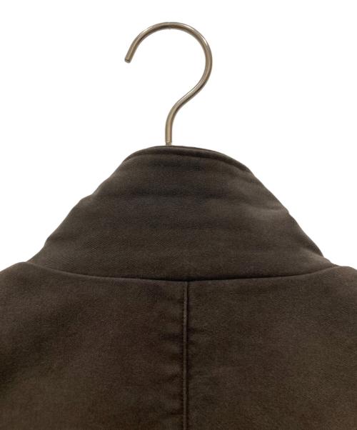 doublet（ダブレット）doublet (ダブレット) OVERSIZED DAMAGE TAILORED JACKET ブラウン サイズ:SIZE Mの古着・服飾アイテム