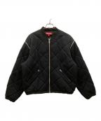 SUPREMEシュプリーム）の古着「Zip-Off Sleeve Quilted Bomber Jacket」｜ブラック