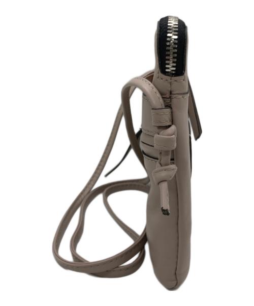 GIANNI CHIARINI（ジャンニ キアリーニ）GIANNI CHIARINI (ジャンニ キアリーニ) ミニショルダーバッグ ベージュの古着・服飾アイテム