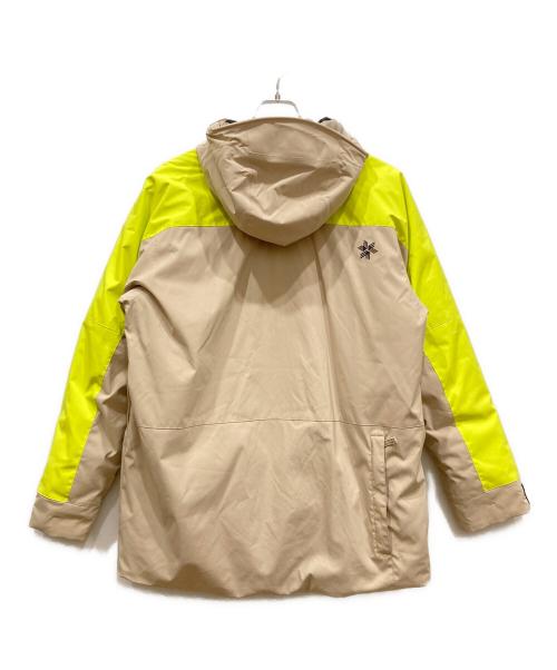 GOLDWIN（ゴールドウイン）GOLDWIN (ゴールドウイン) 2トーン カラー ワーク ポケット ジャケット スキーウェア ベージュ×イエロー サイズ:SIZE 2の古着・服飾アイテム