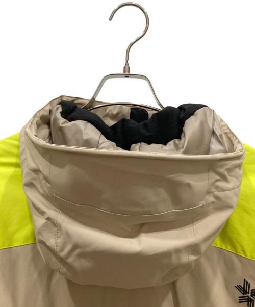 GOLDWIN（ゴールドウイン）GOLDWIN (ゴールドウイン) 2トーン カラー ワーク ポケット ジャケット スキーウェア ベージュ×イエロー サイズ:SIZE 2の古着・服飾アイテム