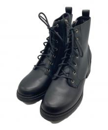 COLE HAAN（コールハーン）の古着「カメア ウォータープルーフ コンバット ブーツ」｜ブラック