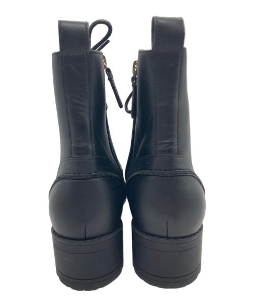 COLE HAAN（コールハーン）COLE HAAN (コールハーン) カメア ウォータープルーフ コンバット ブーツ ブラック サイズ:24.5の古着・服飾アイテム