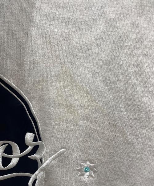 KEBOZ（ケボズ）KEBOZ (ケボズ) NICK GEAR (ニックギア) 刺繍プルオーバーパーカー グレー サイズ:SIZE Lの古着・服飾アイテム