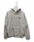 KEBOZ（ケボズ）の古着「刺繍プルオーバーパーカー」｜グレー