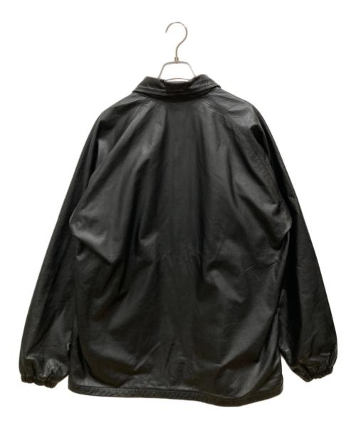 BLUCO WORK GARMENT（ブルコ ワーク ガーメント）BLUCO WORK GARMENT (ブルコ ワーク ガーメント) カウレザーコーチジャケット ブラック サイズ:Ⅼの古着・服飾アイテム