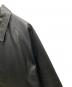 中古・古着 BLUCO WORK GARMENT (ブルコ ワーク ガーメント) カウレザーコーチジャケット ブラック サイズ:Ⅼ：32000円