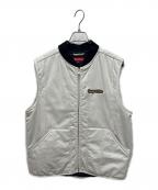 SUPREMEシュプリーム）の古着「ゴンズショップベスト　Gonz Shop Vest」｜ホワイト