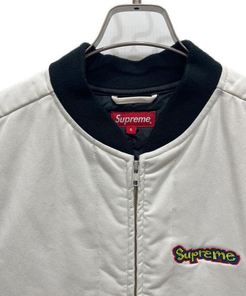 SUPREME（シュプリーム）Supreme (シュプリーム) ゴンズショップベスト　Gonz Shop Vest ホワイト サイズ:SIZE Sの古着・服飾アイテム