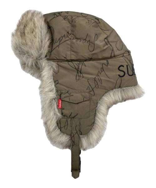 SUPREME（シュプリーム）Supreme (シュプリーム) Script Logos Trooper ブラウンの古着・服飾アイテム