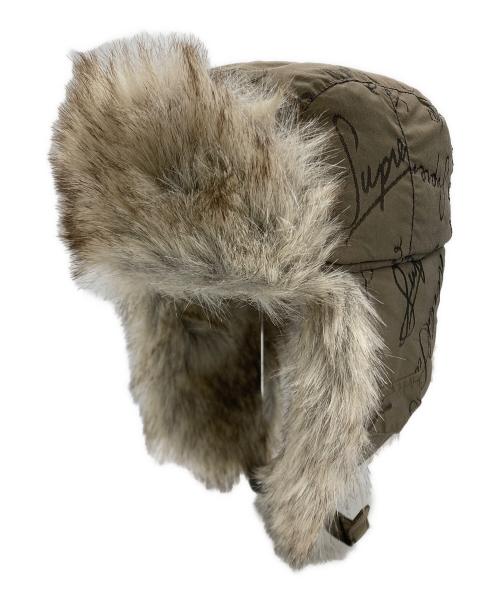 SUPREME（シュプリーム）Supreme (シュプリーム) Script Logos Trooper ブラウンの古着・服飾アイテム