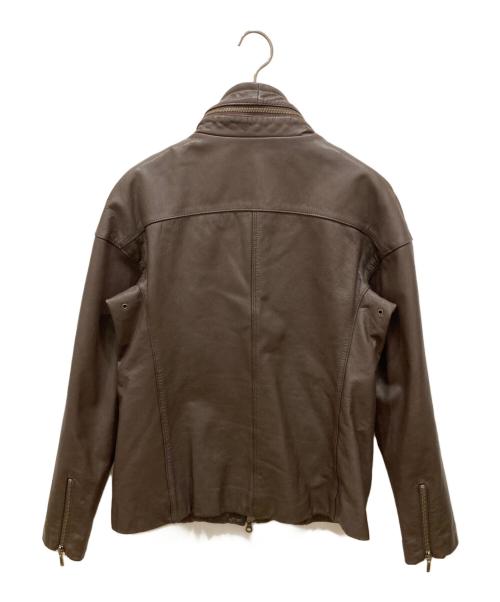 AVIREX（アヴィレックス）AVIREX (アヴィレックス) GOAT STAND BLOUSON ブラウン サイズ:SIZE Mの古着・服飾アイテム