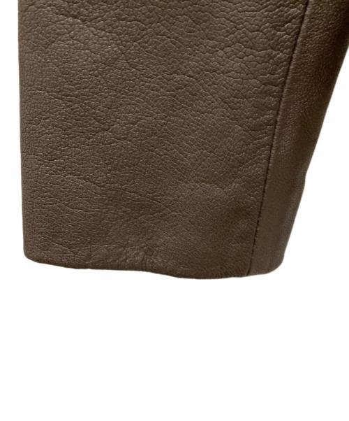 AVIREX（アヴィレックス）AVIREX (アヴィレックス) GOAT STAND BLOUSON ブラウン サイズ:SIZE Mの古着・服飾アイテム
