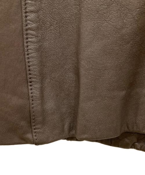 AVIREX（アヴィレックス）AVIREX (アヴィレックス) GOAT STAND BLOUSON ブラウン サイズ:SIZE Mの古着・服飾アイテム