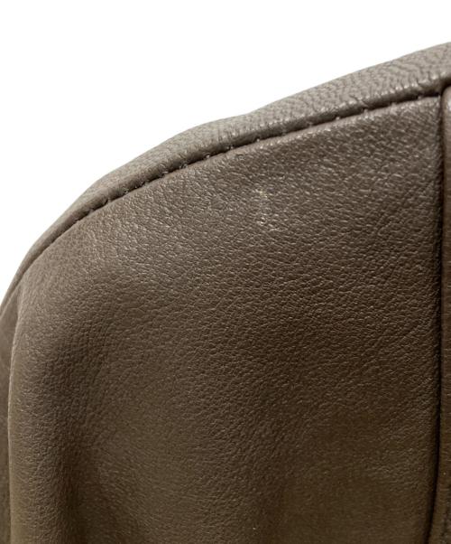 AVIREX（アヴィレックス）AVIREX (アヴィレックス) GOAT STAND BLOUSON ブラウン サイズ:SIZE Mの古着・服飾アイテム