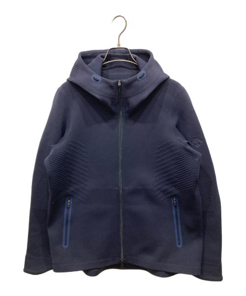 DESCENTE（デサント）DESCENTE (デサント) フュージョンニットジップパーカー ネイビー サイズ:Mの古着・服飾アイテム