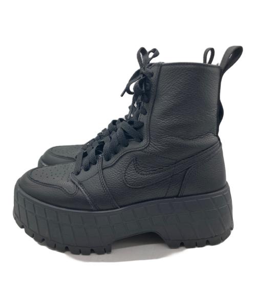 NIKE（ナイキ）NIKE (ナイキ) AIR JORDAN 1 BROOKLYN ブラック サイズ:24の古着・服飾アイテム