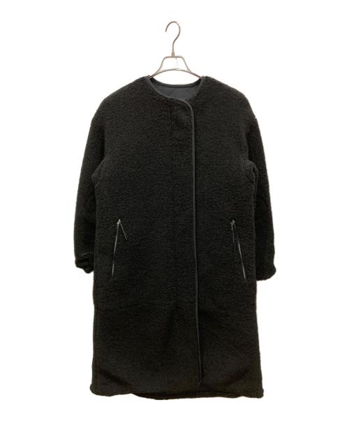 emmi atelier（エミアトリエ）emmi atelier (エミアトリエ) キルティングリバーシブルコート ブラック サイズ:SIZE 0の古着・服飾アイテム