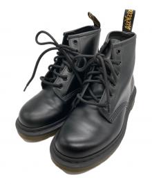 Dr.Martens（ドクターマーチン）の古着「スムース 6 ホール ブーツ」｜ブラック
