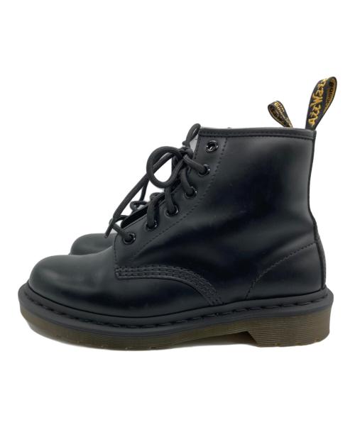 Dr.Martens（ドクターマーチン）Dr.Martens (ドクターマーチン) スムース 6 ホール ブーツ ブラック サイズ:SIZE 37の古着・服飾アイテム