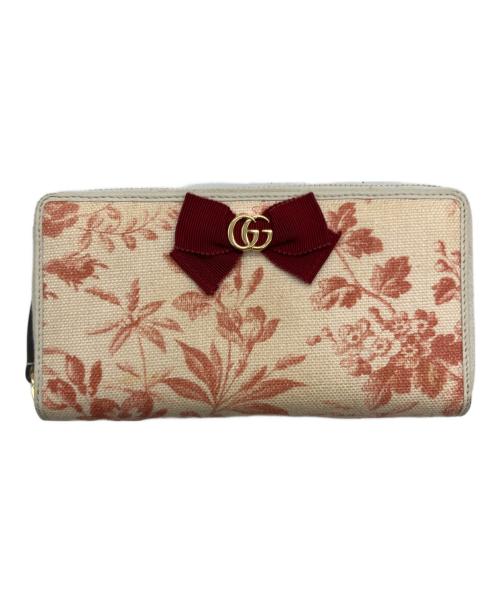 GUCCI（グッチ）GUCCI (グッチ) GGマーモント ハーバリウム　GG ホワイトの古着・服飾アイテム