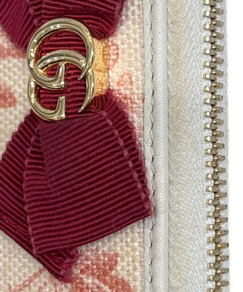 GUCCI（グッチ）GUCCI (グッチ) GGマーモント ハーバリウム　GG ホワイトの古着・服飾アイテム