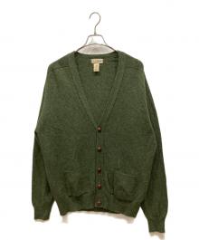 L.L.Bean（エルエルビーン）の古着「90'sニットカーディガン」｜グリーン