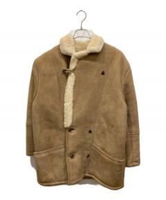 中古・古着通販】ETRO (エトロ) リアルムートンコート ベージュ サイズ