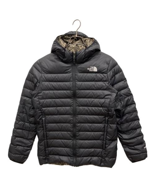 THE NORTH FACE（ザ ノース フェイス）THE NORTH FACE (ザ ノース フェイス) マンチュリア フーディ ダウンジャケット　MANCHURIA HOODED RV JACKET ブラック サイズ:SIZE Mの古着・服飾アイテム