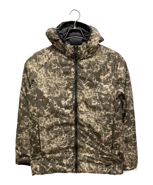 THE NORTH FACE（ザ ノース フェイス）THE NORTH FACE (ザ ノース フェイス) マンチュリア フーディ ダウンジャケット　MANCHURIA HOODED RV JACKET ブラック サイズ:SIZE Mの古着・服飾アイテム
