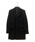 ANN DEMEULEMEESTERアンドゥムルメステール）の古着「カシミヤコート」｜ブラック