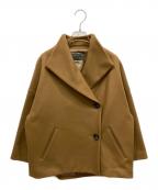 Nobleノーブル）の古着「MANTECOオーバーショートコート」｜ブラウン