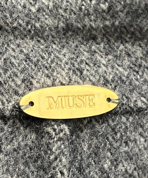 MUSE（ミューズ）MUSE (ミューズ) Victorian arrow REVERコート グレー サイズ:不明の古着・服飾アイテム