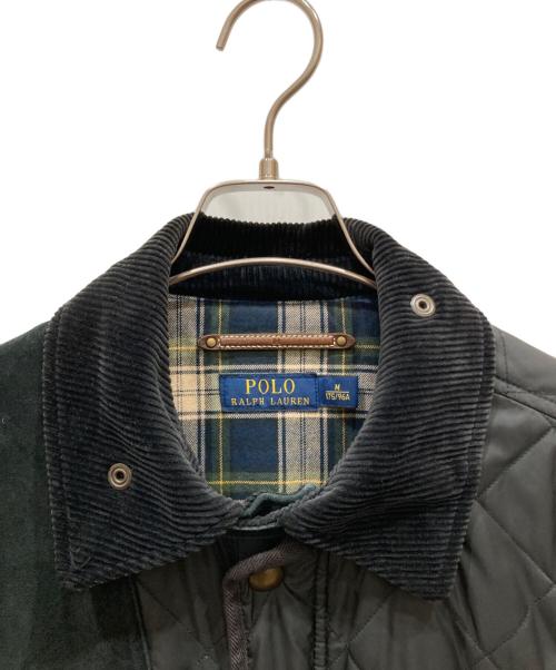 POLO RALPH LAUREN（ポロ・ラルフローレン）POLO RALPH LAUREN (ポロ・ラルフローレン) キルティングコート ブラック サイズ:SIZE Mの古着・服飾アイテム