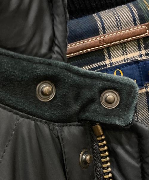 POLO RALPH LAUREN（ポロ・ラルフローレン）POLO RALPH LAUREN (ポロ・ラルフローレン) キルティングコート ブラック サイズ:SIZE Mの古着・服飾アイテム