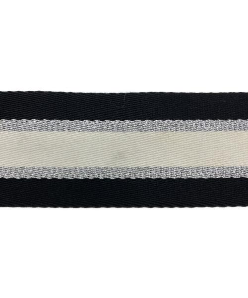 MARC JACOBS（マークジェイコブス）MARC JACOBS (マークジェイコブズ) フラップショルダーバッグ ホワイト×ブラックの古着・服飾アイテム