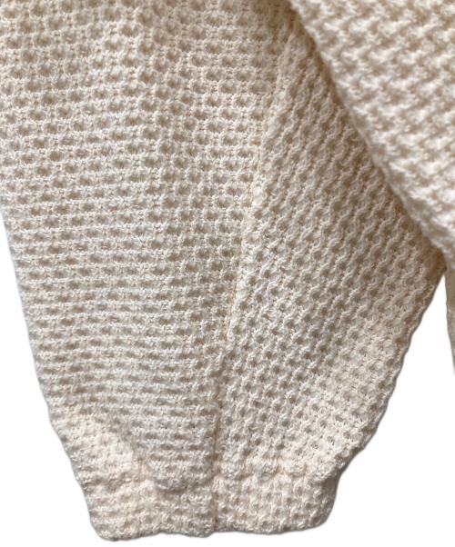 WHITE MOUNTAINEERING（ホワイトマウンテ二アニング）WHITE MOUNTAINEERING (ホワイトマウンテ二アニング) OVER SIZED RAGLAN SLEEVE PULLOVER アイボリー サイズ:SIZE 1の古着・服飾アイテム