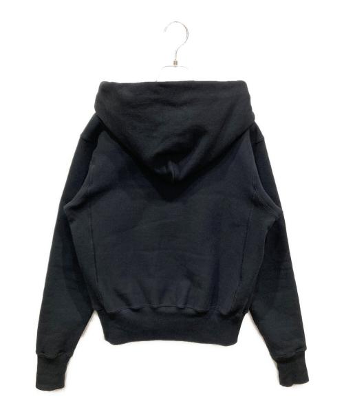 Champion REVERSE WEAVE（チャンピオン リバース ウィーブ）Champion REVERSE WEAVE (チャンピオン リバース ウィーブ) ZIP HOODED SWEAT SHIRT ブラック サイズ:SIZE Sの古着・服飾アイテム