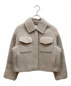 qualiteカリテ）の古着「アストラカンショートブルゾン」｜グレー