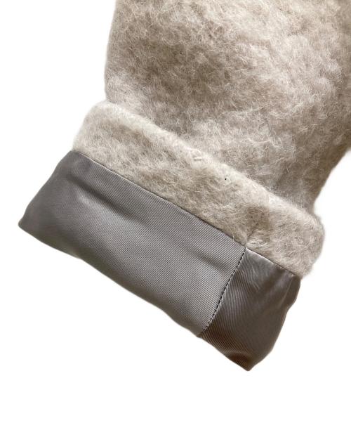 qualite（カリテ）qualite (カリテ) アストラカンショートブルゾン グレー サイズ:SIZE Sの古着・服飾アイテム