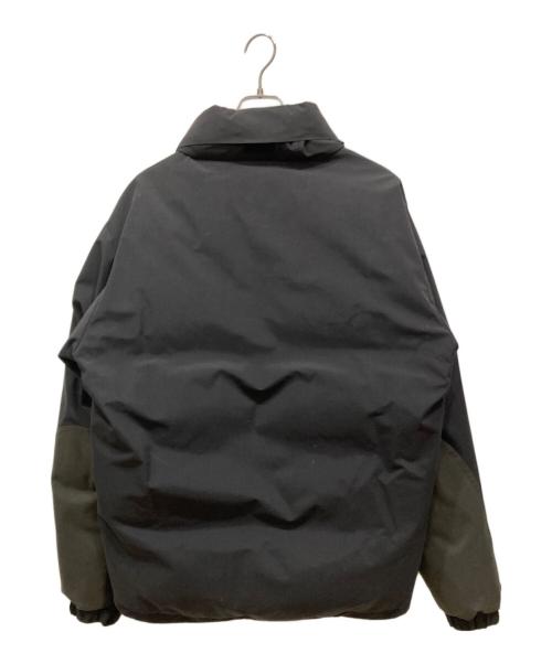 WASEW（ワソー）WASEW (ワソー) ECW PUFF PARKA ブラック×グレー サイズ:SIZE XLの古着・服飾アイテム