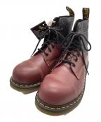 Dr.Martens×MM6 Maison Margielaドクターマーチン×エムエムシックスメゾンマルジェラ）の古着「1460 Twist Steel Toe Leather Boots」｜ブラウン×ブラック