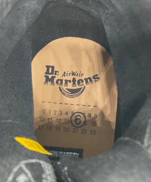Dr.Martens（ドクターマーチン）Dr.Martens MM6 Maison Margiela (エムエムシックスメゾンマルジェラ) 1460 Twist Steel Toe Leather Boots ブラウン×ブラック サイズ:SIZE 29.5cmの古着・服飾アイテム