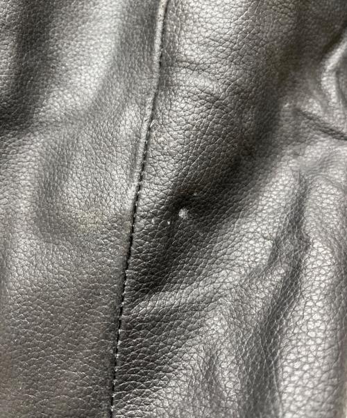 ALLSTATE LEATHER（オールステイトレザー）ALLSTATE LEATHER (オールステイトレザー) ダブルライダースジャケット ブラック サイズ:46の古着・服飾アイテム