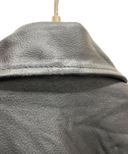 ALLSTATE LEATHER（オールステイトレザー）ALLSTATE LEATHER (オールステイトレザー) ダブルライダースジャケット ブラック サイズ:46の古着・服飾アイテム