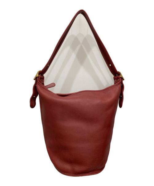 COACH（コーチ）COACH (コーチ) ワンショルダーバッグ　OLD COACH レッドの古着・服飾アイテム