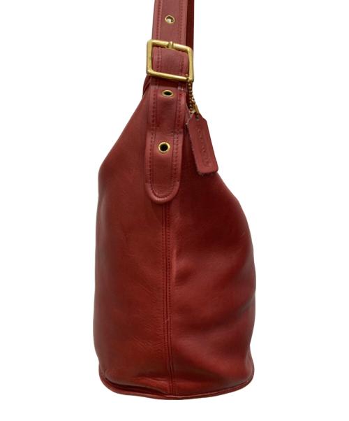 COACH（コーチ）COACH (コーチ) ワンショルダーバッグ　OLD COACH レッドの古着・服飾アイテム