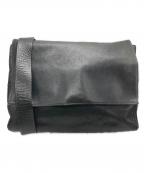 土屋鞄製造所ツチヤカバンセイゾウショ）の古着「メッセンジャーバッグ」｜ブラック